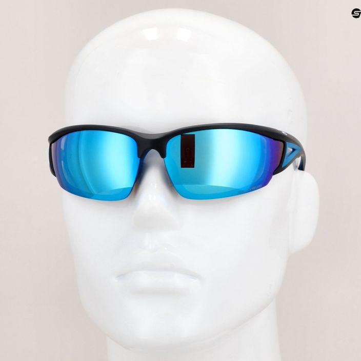 GOG Lynx matt black/blue/polychromatic white-blue sunglasses E274-2 11