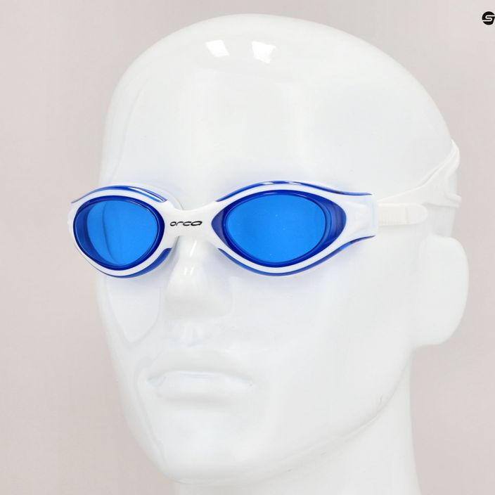 Orca Killa Vision white/blue swim goggles FVAW0046 7