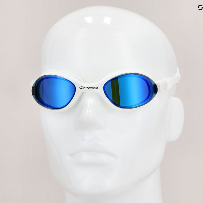 Orca Killa 180º white/blue swimming goggles FVA30000 7