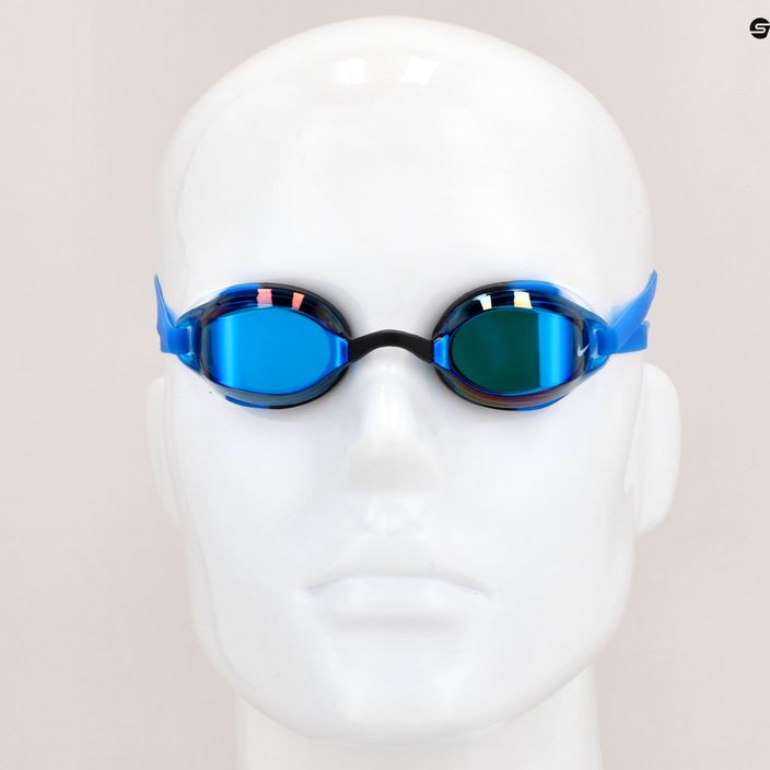 Nike Legacy Mirror blue children's swimming goggles NESSA180-400 6