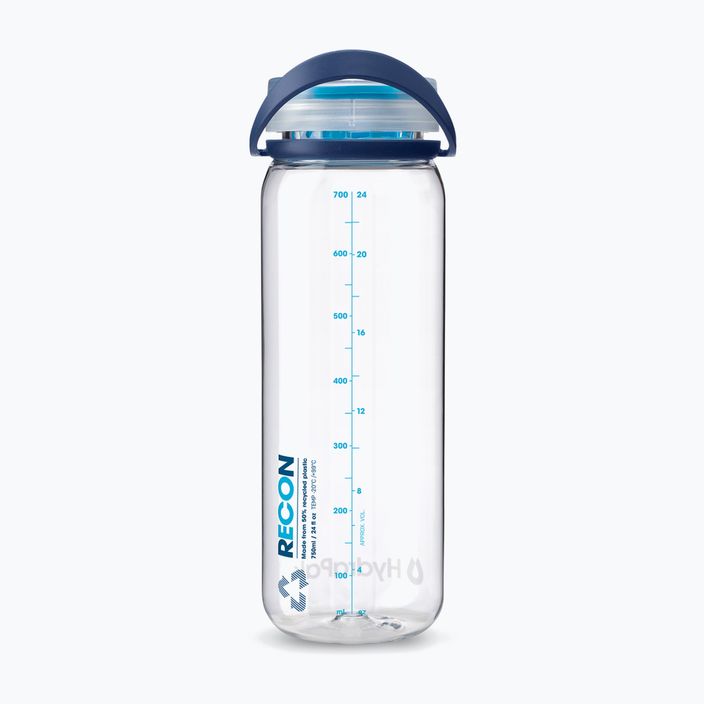 HydraPak Recon 750 ml travel bottle clear/navy cyan 2