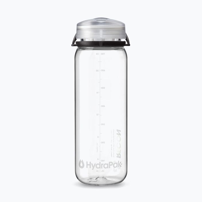 HydraPak Recon 750 ml clear/black white travel bottle