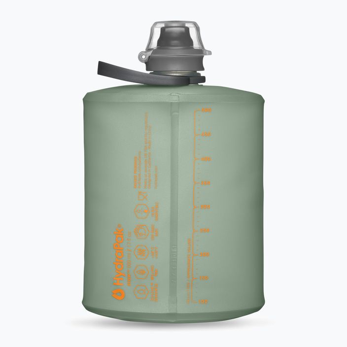 HydraPak Stow 500 ml travel bottle sutro green 2