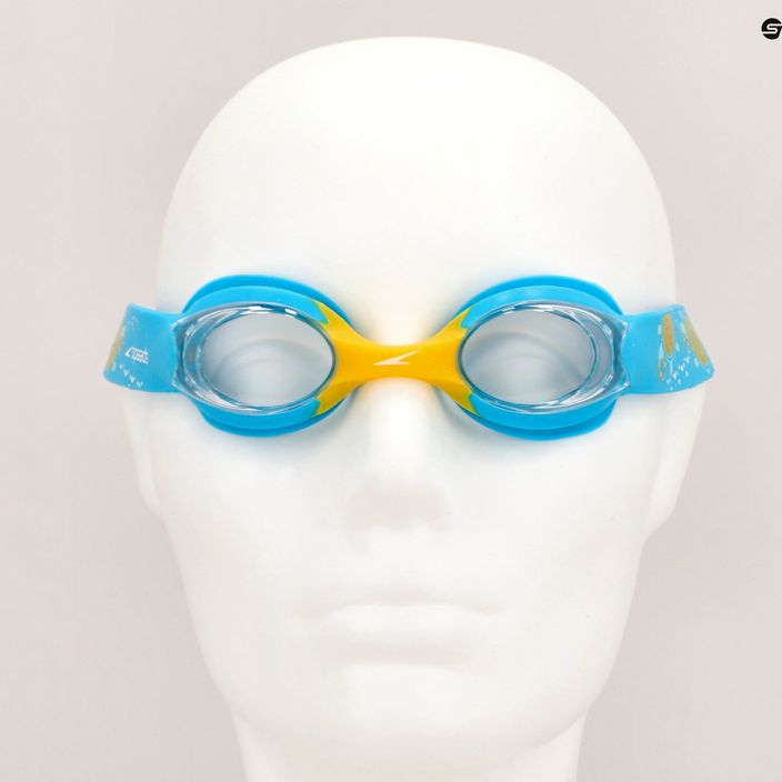 Speedo Illusion Infant turquoise/yellow/clear children's swimming goggles 68-12115D664 7