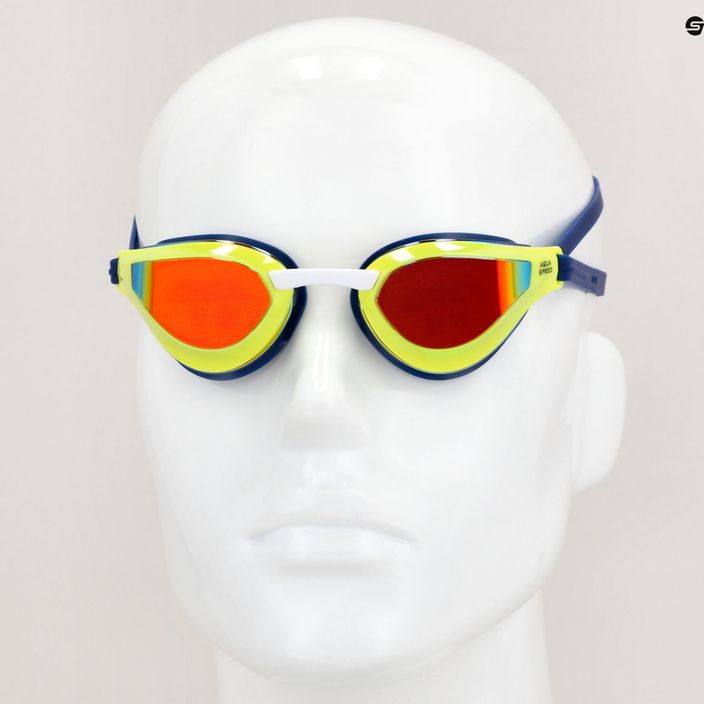 AQUA-SPEED Rapid Mirror green/green swimming goggles 6990-30 7