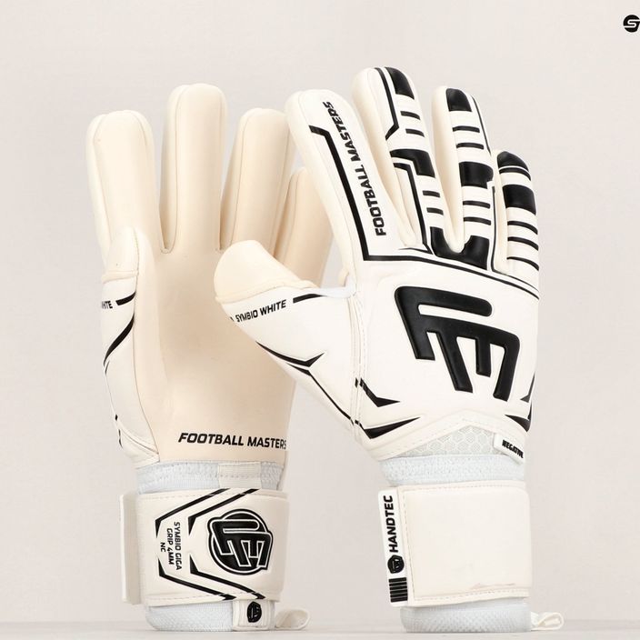 Football Masters Symbio NC goalkeeper gloves white 1155-4 8