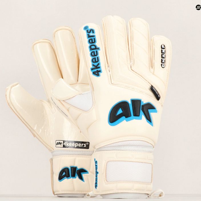 4keepers Champ Aq Contact V Rf goalkeeper gloves white 11