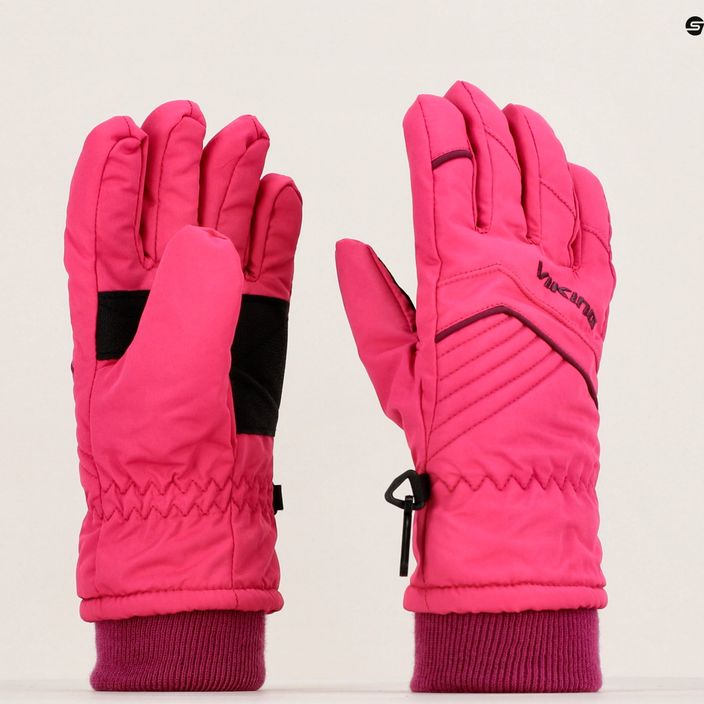 Viking Rimi pink ski glove 120 20 5421 7