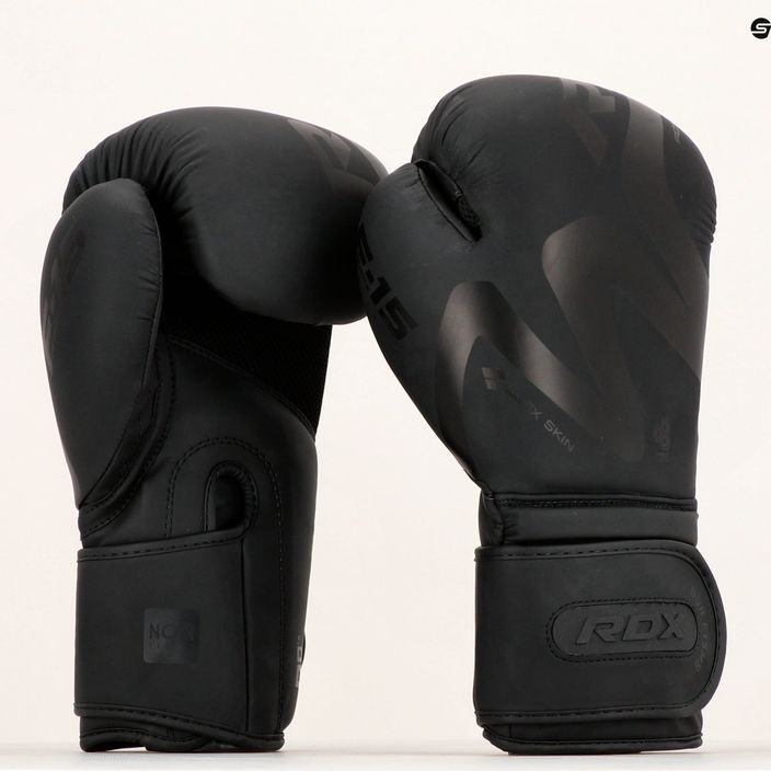RDX T15 boxing gloves black BGR-F15MB-10OZ 7