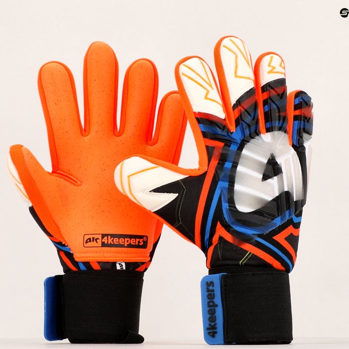 4keepers Evo Lanta Nc goalkeeper gloves orange 11