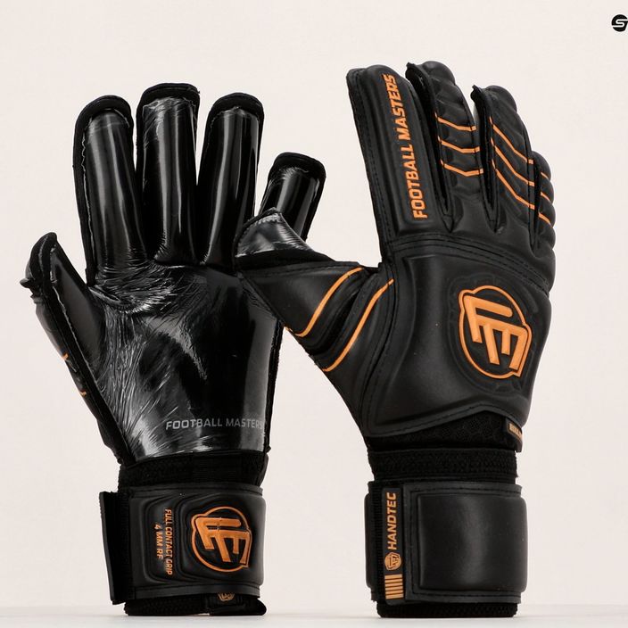 Football Masters Full Contact RF v4.0 children's goalkeeper gloves black 1239 5