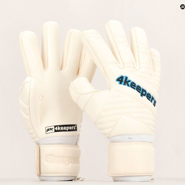 4keepers Retro IV NC goalkeeper gloves white 4KRETROIVNC 11