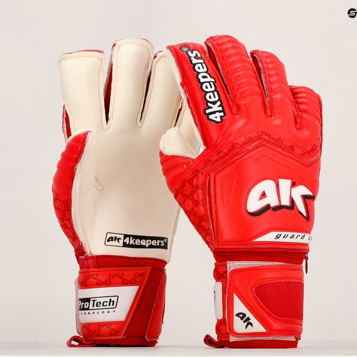 4Keepers Guard Cordo Mf red GUARDCOMF goalkeeper gloves 8