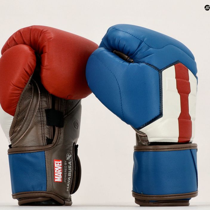 Hayabusa Capitan America boxing gloves blue MGB-CA 15