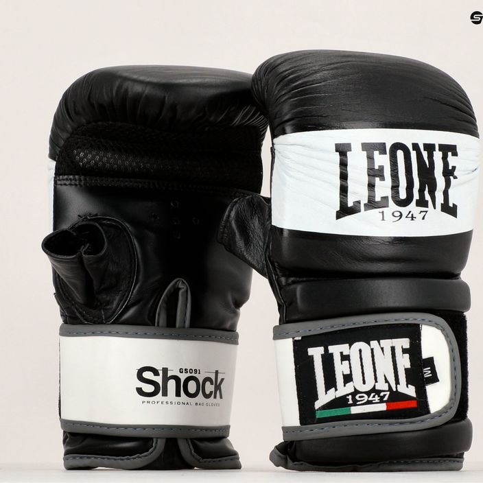 LEONE 1947 Shock boxing gloves black GS091 8