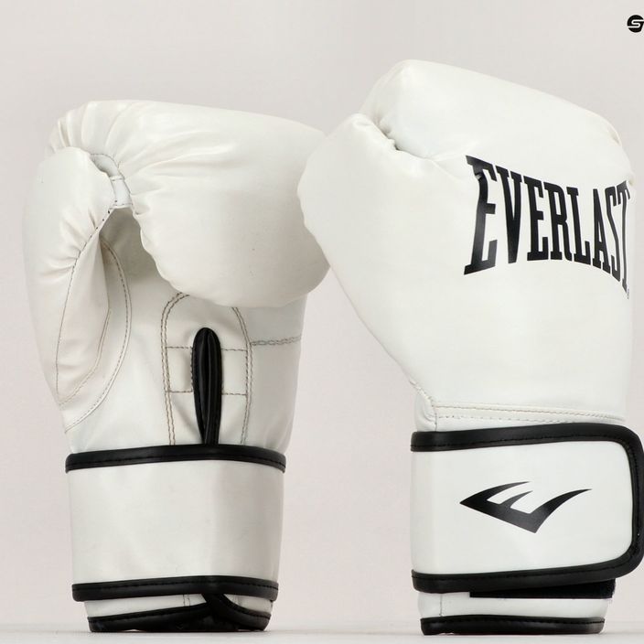 Everlast Core 4 white boxing gloves EV2100 7