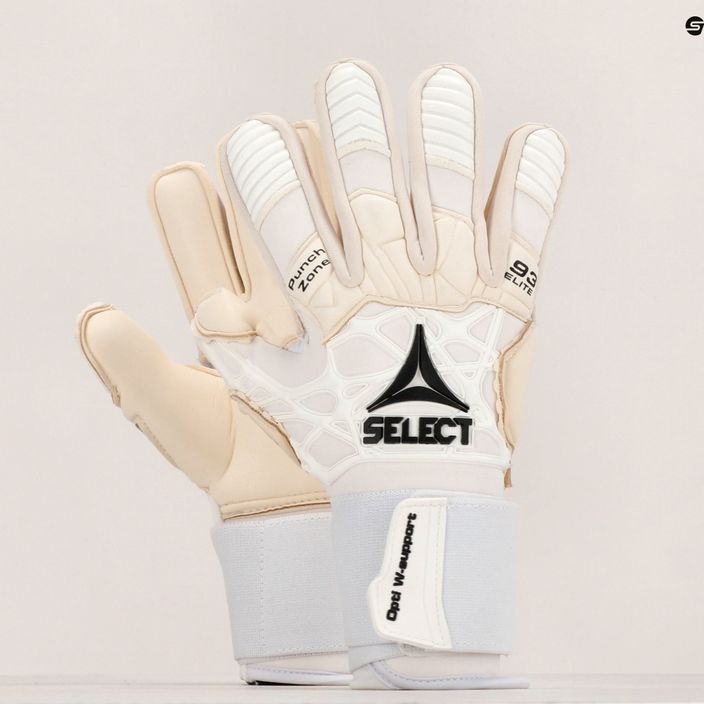 Goalkeeper's gloves SELECT 93 Elite V21 white 500060 6