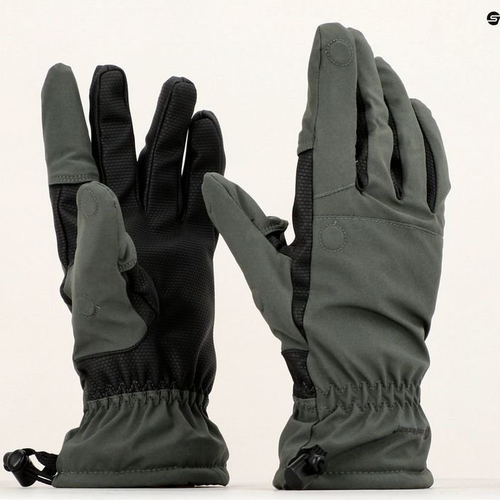 RidgeMonkey Apearel K2Xp Waterproof Tactical Glove black RM621 fishing glove 7