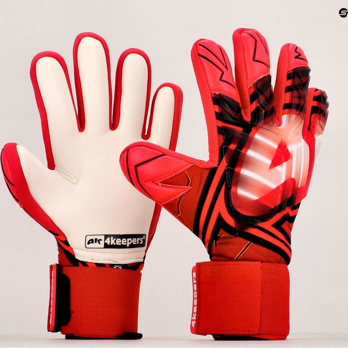 4keepers Evo Vera Nc goalkeeper gloves red 4