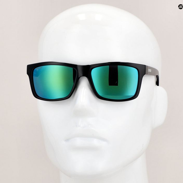 Cressi Bahia Floating black/green mirrored sunglasses XDB100703 8