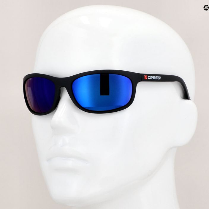 Cressi Rocker black/blue mirrored sunglasses DB100013 7