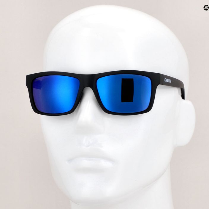 Cressi Bahia black/blue mirrored sunglasses XDB100601 8