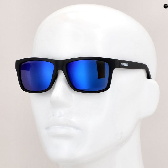 Cressi Bahia Floating black/blue mirrored sunglasses XDB100701 8