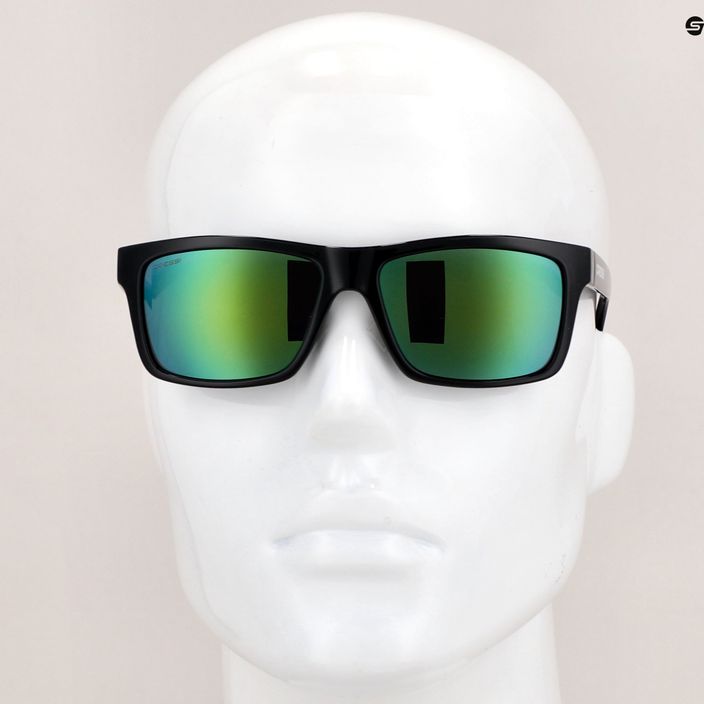 Cressi Bahia black/green mirrored sunglasses XDB100603 8