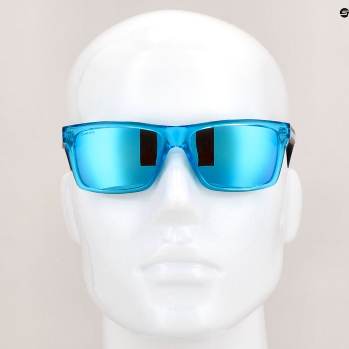 Cressi Rio Crystal blue/blue mirrored sunglasses XDB100107 8