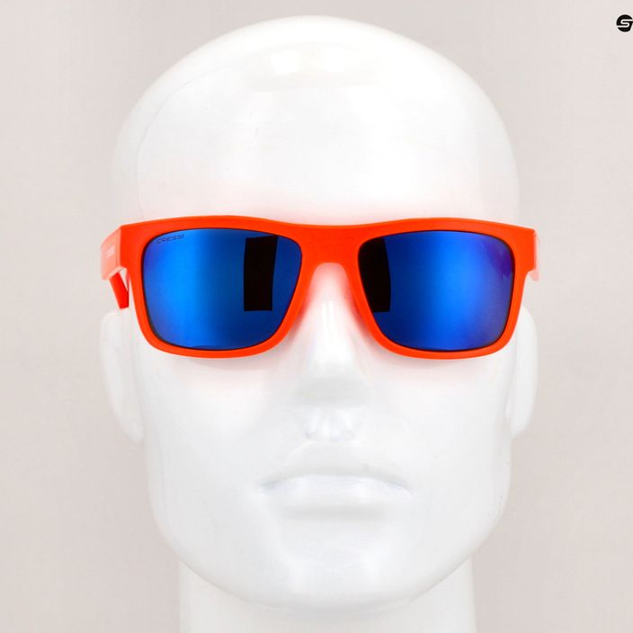 Cressi Spike orange/blue mirrored sunglasses XDB100552 7