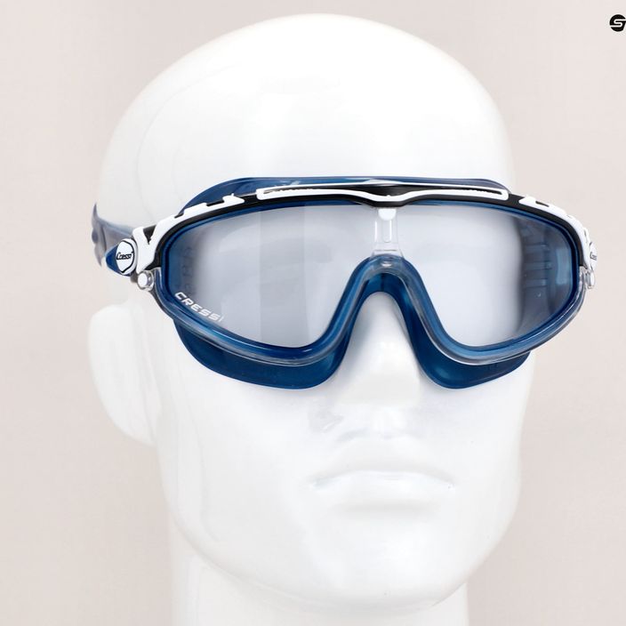 Cressi Skylight blue metal swim mask DE2033555 7