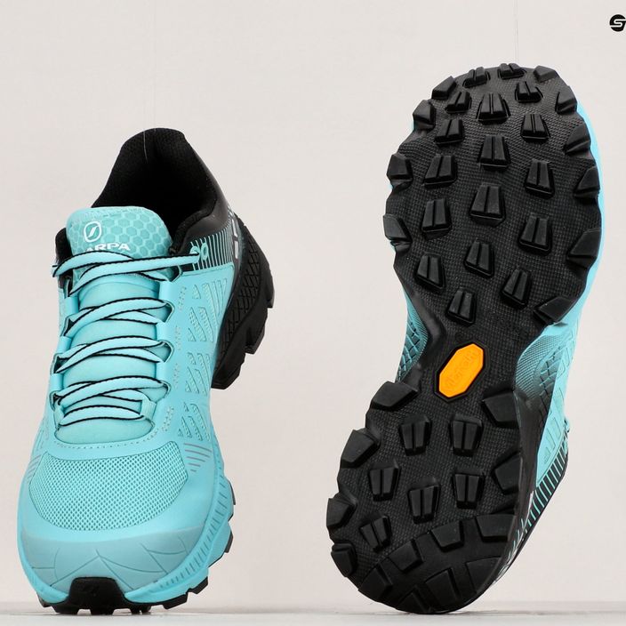 SCARPA Spin Ultra women's running shoes blue/black 33069 13