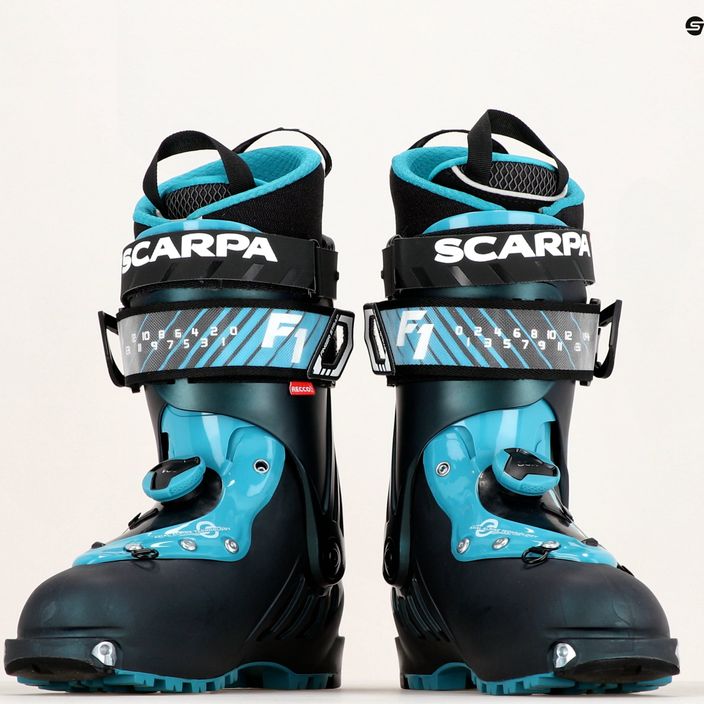 Men's SCARPA F1 ski boot blue 12173-501/1 11