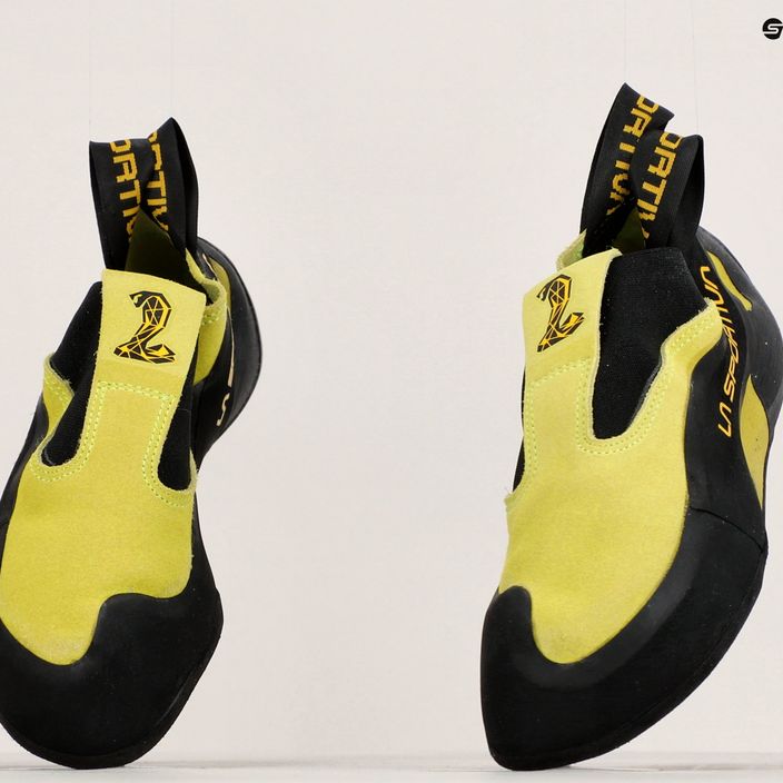 La Sportiva Cobra climbing shoe yellow/black 20N705705 19