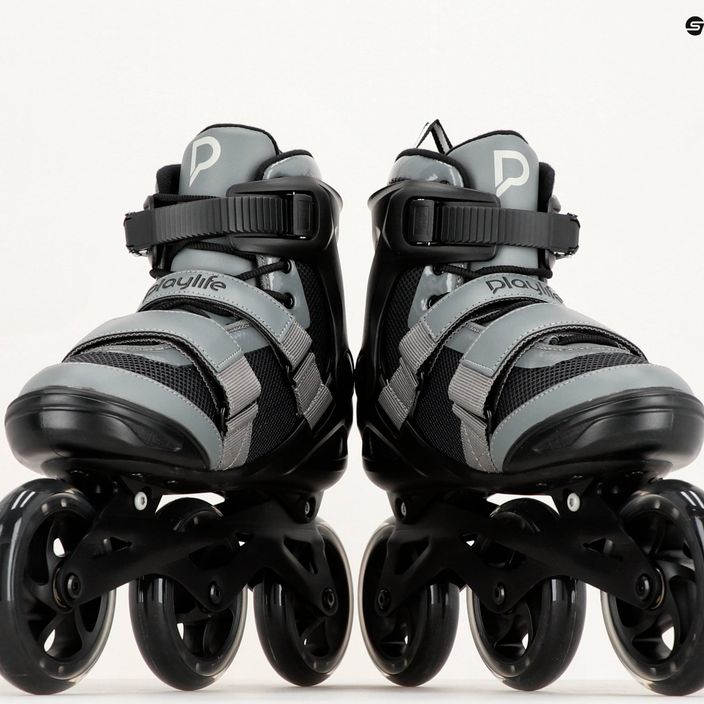 Men's Playlife GT 110 black/grey roller skates 17