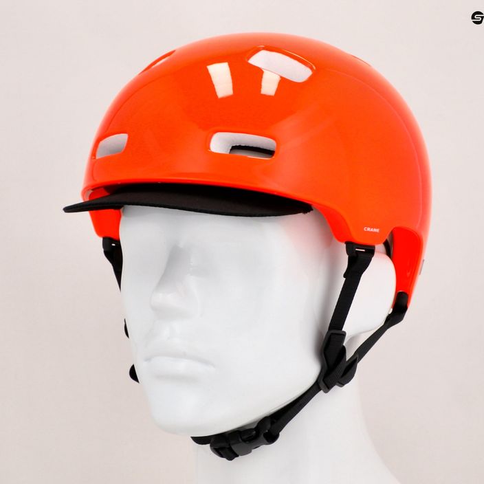 Bicycle helmet POC Crane MIPS fluorescent orange 13