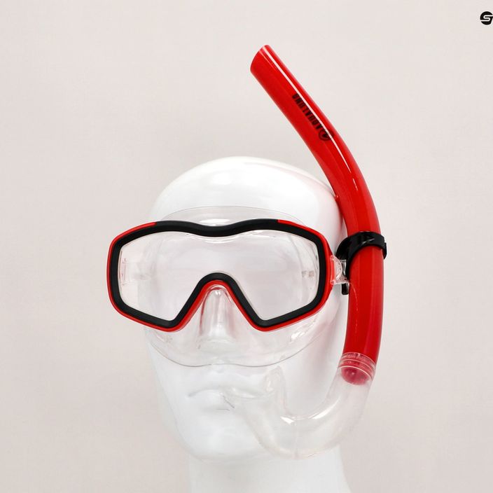 Aqualung Raccon Combo children's snorkel kit red/black SC4000098 12
