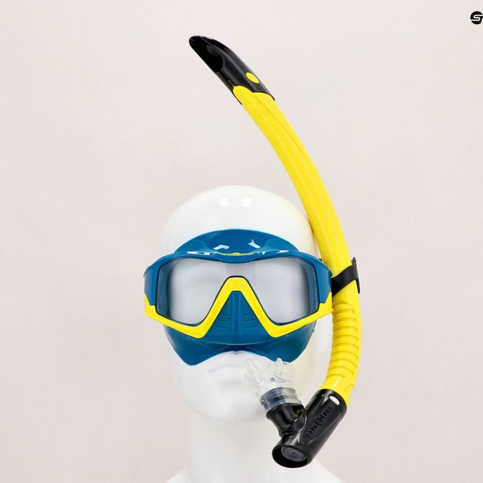 Aqualung Vita Combo blue/yellow snorkel kit SC4269807 12