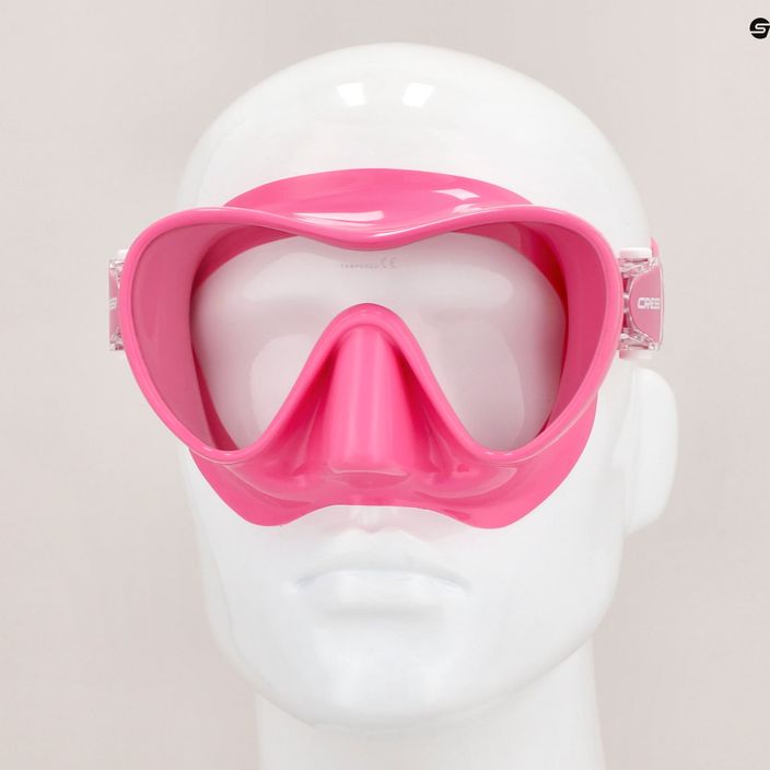 Cressi F1 Small diving mask pink ZDN311040 7