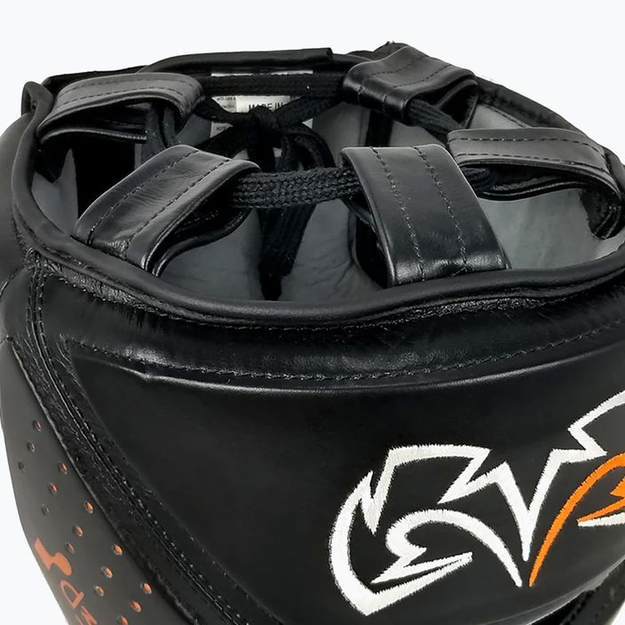 Rival Intelli-Shock Headgear boxing helmet black 10
