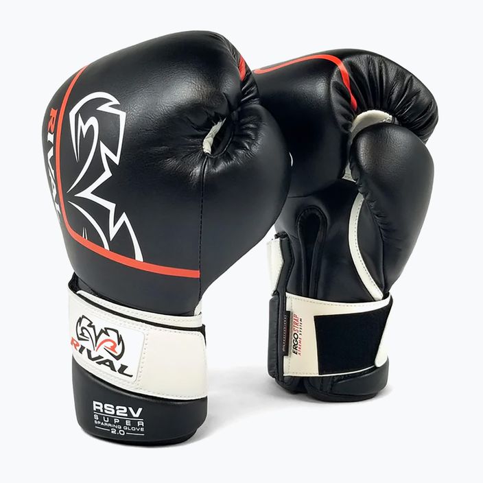 Rival Super Sparring 2.0 boxing gloves black 6