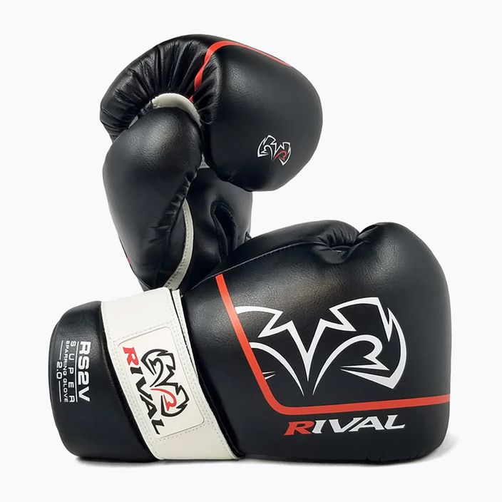Rival Super Sparring 2.0 boxing gloves black 7