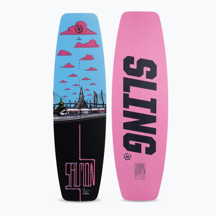 Slingshot Salmon pink wakeboard