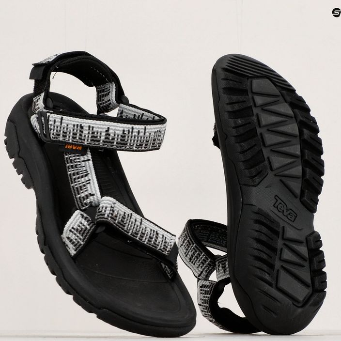 Teva Hurricane XLT2 women's trekking sandals black and white 1019235 9