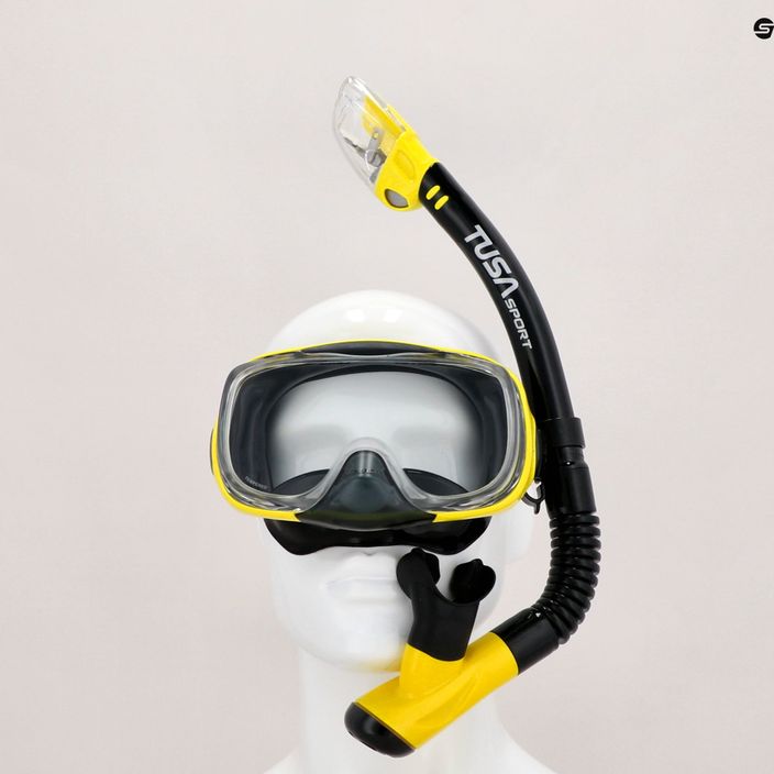 TUSA Imprex 3D diving set black/yellow UC-3325P 2