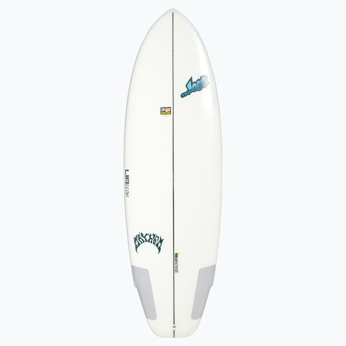 Lib Tech Lost Puddle Jumper surfboard white 21SU008 2