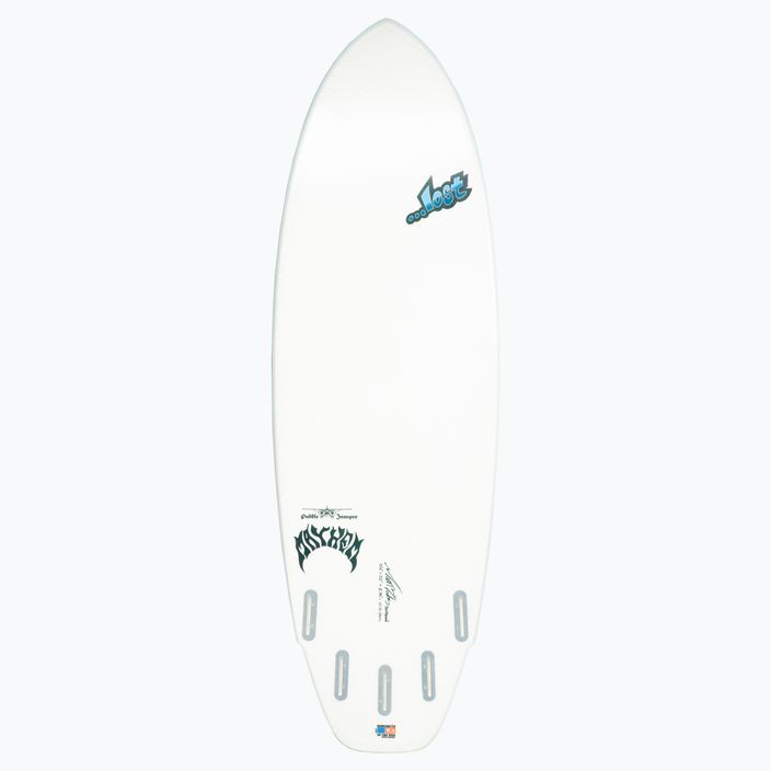 Lib Tech Lost Puddle Jumper surfboard white 21SU008 4