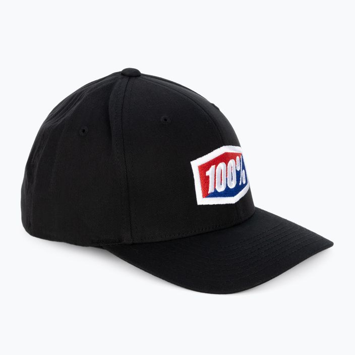 Men's 100% Classic X-Fit Flexfit cap black 20037-001-18