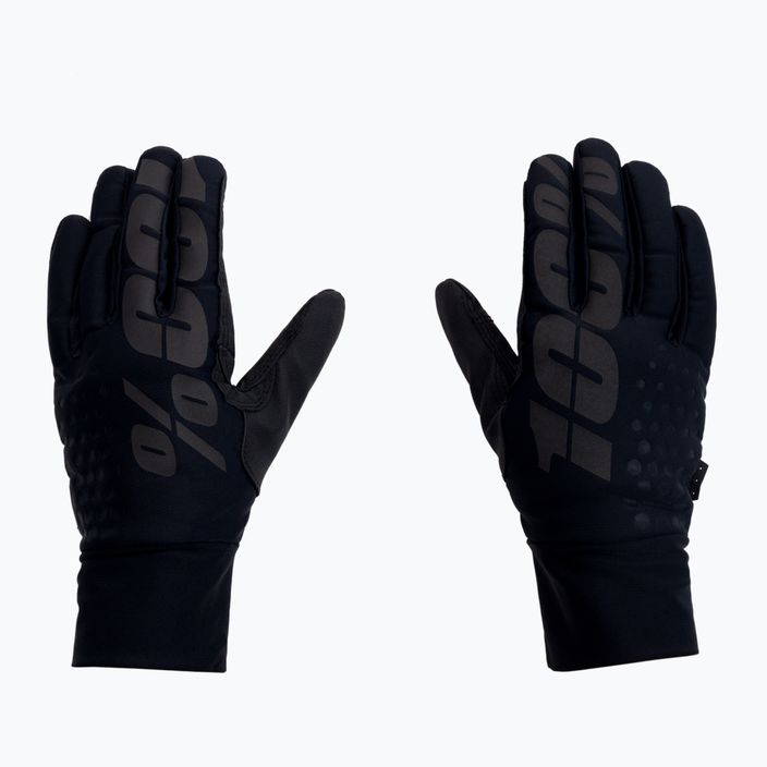 Cycling gloves 100% Hydromatic Brisker black STO-10010-001 3