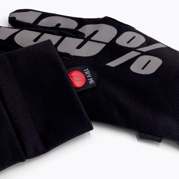 Cycling gloves 100% Hydromatic Waterproof black STO-10011-001 4